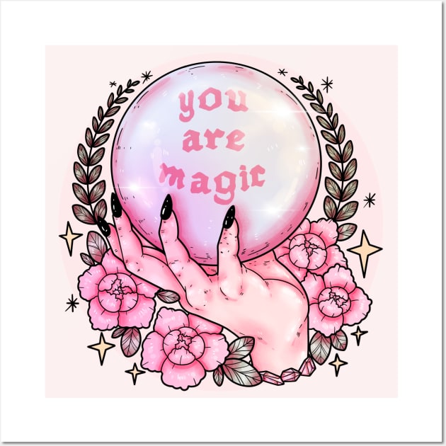 You Are Magic *pink* Wall Art by chiaraLBart